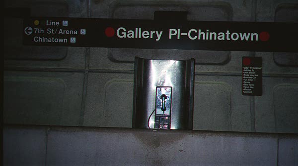Gallery Place/Chinatown Metro Payphone - 26k