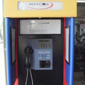 Mascom Payphone at Kasane Airport, Botswana