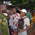 Tele-vending in Cotonou, Benin. Tellumat Mobile