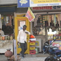 On the outskirt of Ahmedabad, India on the way to Adalaj (the well).