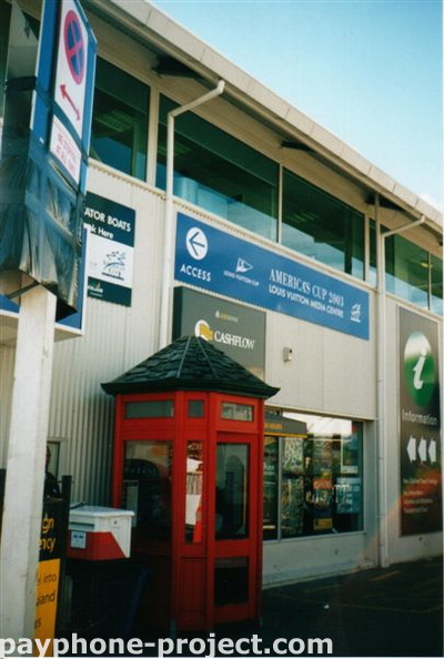New Zealand Phone Booth