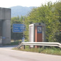 Emergency roadside payphone on the Highway in Austria.