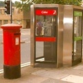 British Phone Box: 19 Charles Street, Bath