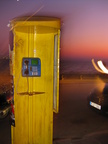 Thessaloniki, Payphone at Sunset