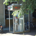 Florence, Italy. Puntotel/Telecom Italia Phone Booth. May, 2013