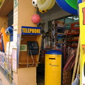 Mallorca, Spain. Removable pay phone