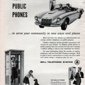 1960. Bell Telephone Advertises its New Public Phones.