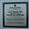 Vito Acconci: Light Beams for the Sky of a Transfer Corridor