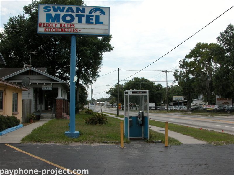 Swan Motel Telephone Booth, Tampa