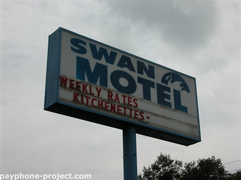 Swan Motel Phone Booth, Tampa