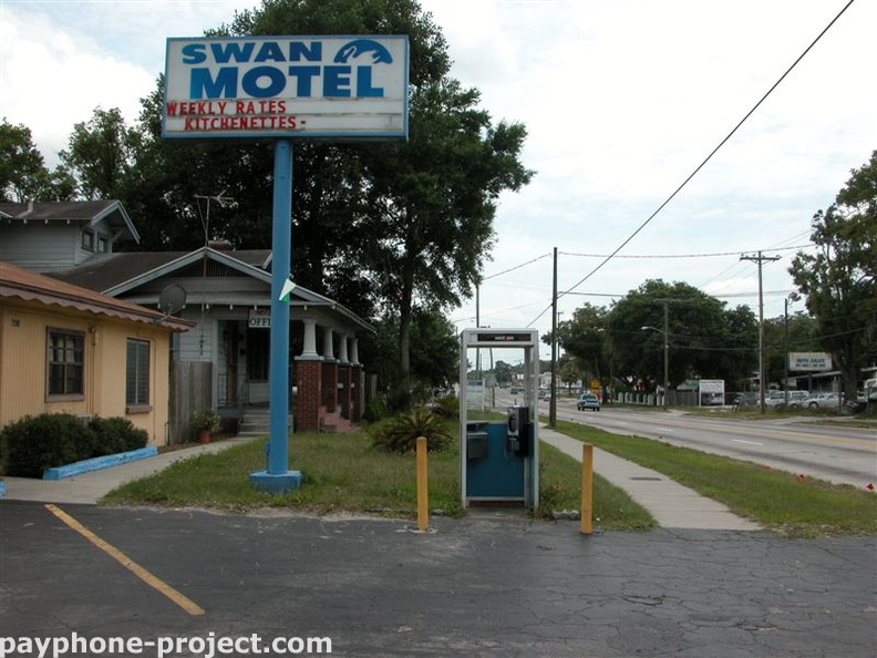 Swan Motel Phone Booth, Tampa