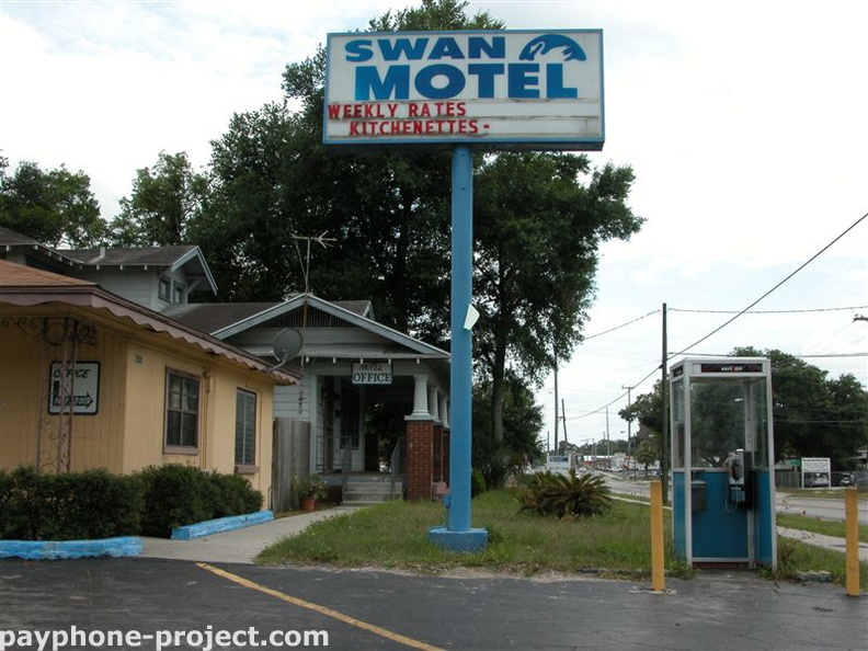 Swan Motel Telephone Booth, Tampa