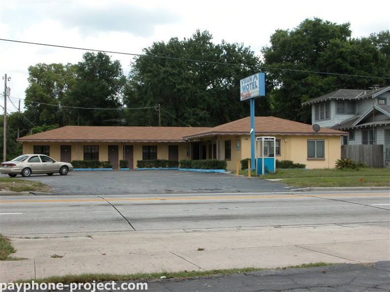 Swan Motel Telephone Booth, Tampa