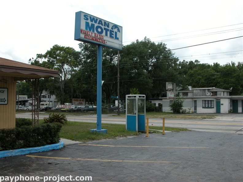 Swan Motel Phone Booth, Tampa