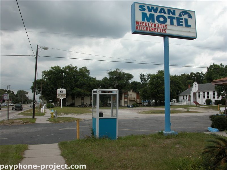 Swan Motel Phone Booth, Tampa