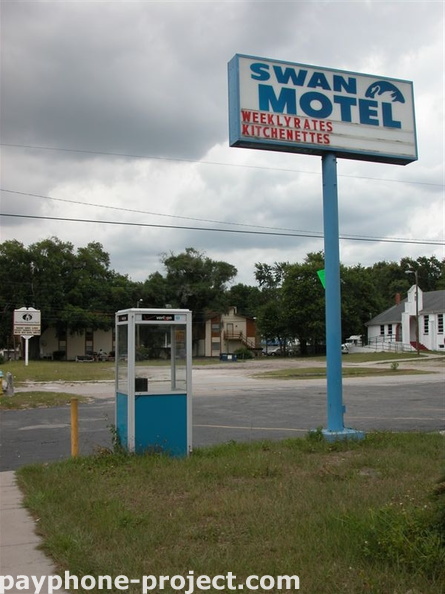 Swan Motel Phone Booth, Tampa