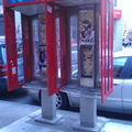 Two of Boston's Famous Chinatown Payphone Enclosures. August, 2013.