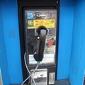 payphone in missoula, Montana in front of Wardens