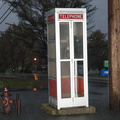 Enfield, New Hampshire. Phone Booth,