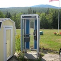 Randolph, New Hampshire. Phone Booth.