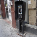 Payphone owned by FNJ Telecom in Journal Square, Jersey City