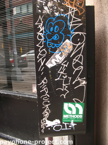 Payphone outside the 119 Bar . November, 2009.