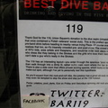 The 119 Bar . November, 2009.