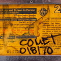 (212) 582-6725. 23 West 56th St. Comet Communications.