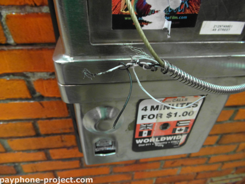 (212) 974-9851, abandoned PTS subway payphone
