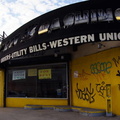 The Abandoned Yellow Payphone at the Abandoned Yellow Building. December, 2011.