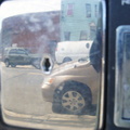 Reflection of Greenpoint Avenue