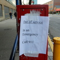 Out of service