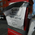 These "Out Of Service" notices are usually a little more official-looking than this.