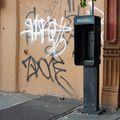 Delancey and Clinton Street Bus Stop.