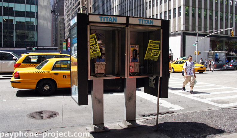 (212) 221-9238, (212) 221-9354. 6th Avenue near 40th Street. Titan.
