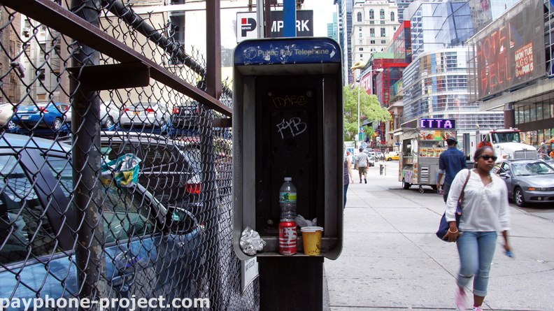 Payphone Gone. 42nd Street.