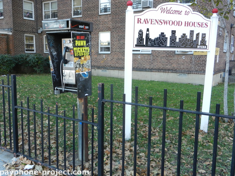 (718) 784-8931. Outside Ravenswood Houses. Astoria, Queens.