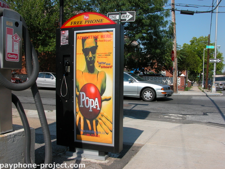 Popa Media Free Public Telephone. July, 2005.