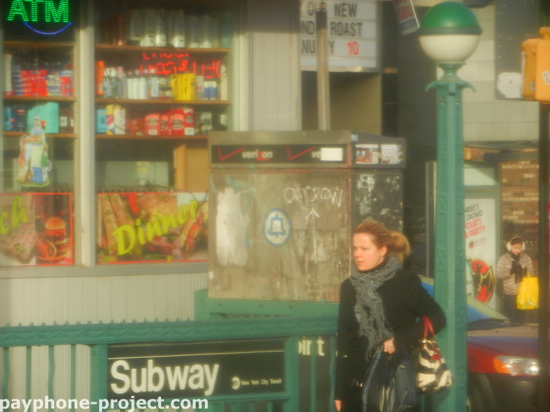Greenpoint Avenue Subway, G Train, Brooklyn. Photo Taken From B24 Bus.