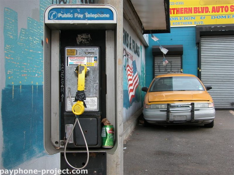 Public Pay Telephone. Northern Boulevard, Queens