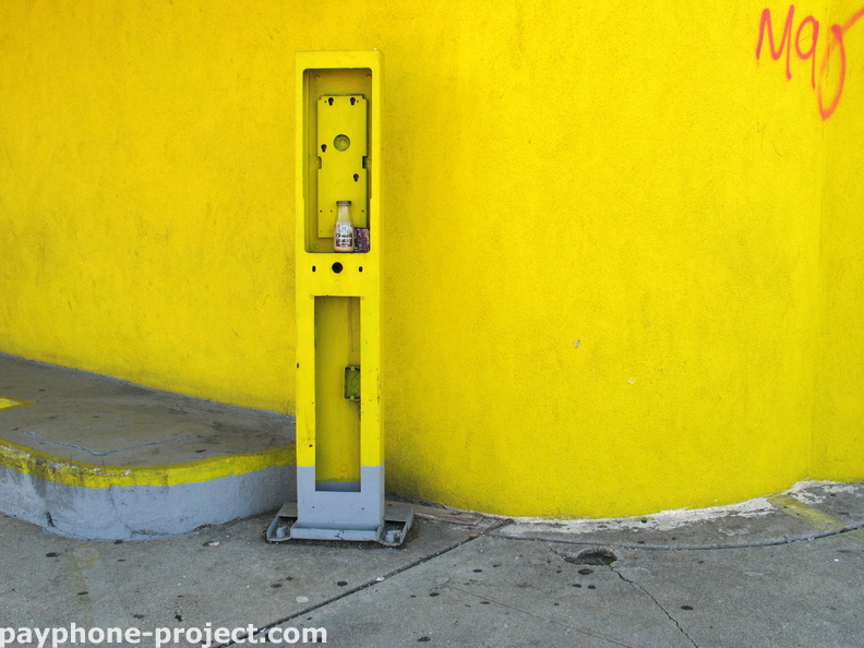 Yellow Payphone, Northern Boulevard, Long Island City, Queens. September, 2008