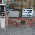 Gutted out Payphone, Astoria, Queens