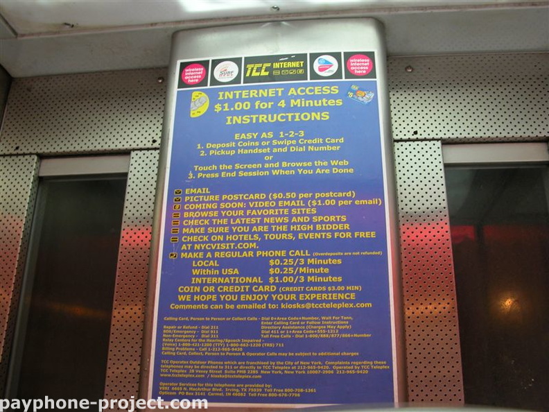 TCC Teleplex Internet Kiosk