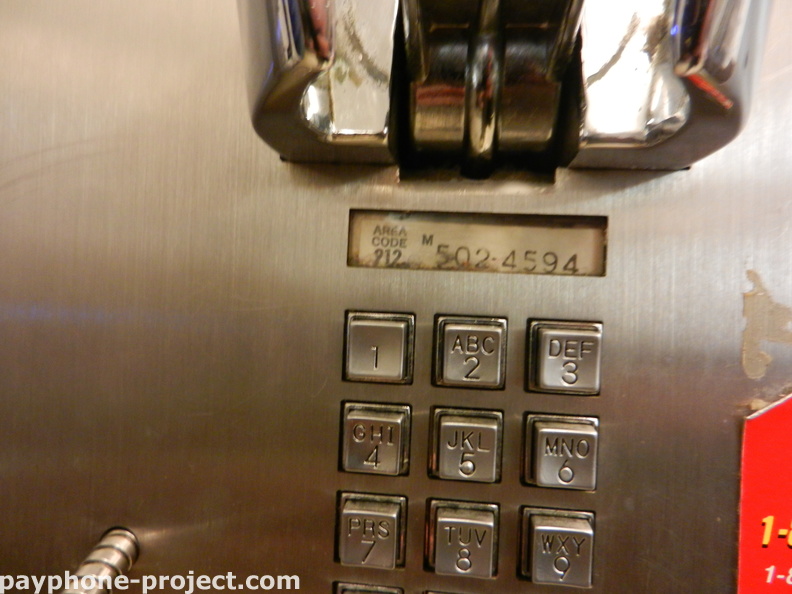 (212) 502-4594, Macy's Payphone.