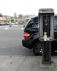 Abandoned Payphone Carcass, Across From Jax Diner