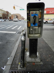 Van Wagner Payphone. Northern Blvd. near 86th Street. Coin Slot Jammed.