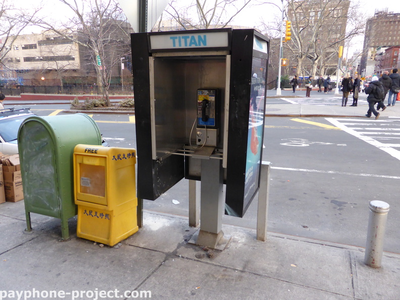 (212) 226-7168. Chrystie and Canal Street, Manhattan Payphone.