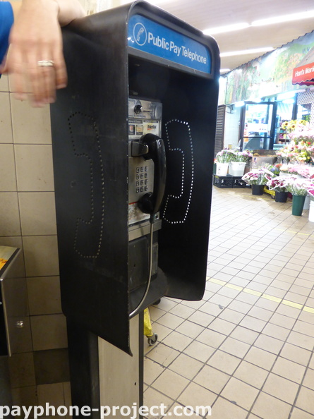 Rogue payphone. Clark Street Subway Station, Brooklyn.