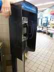 Rogue payphone. Clark Street Subway Station, Brooklyn.