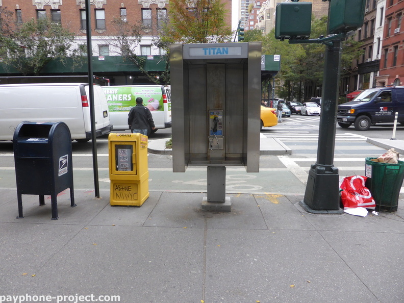 (212) 875-9738. Columbus Avenue and 70th Street.